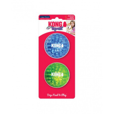 Hračka Kong Dog Squeezz Geodz 2 pcs Assorted Lopty, TPR, L Hračka Kong Dog Squeezz Geodz 2 pcs Assorted Lopty, TPR, L