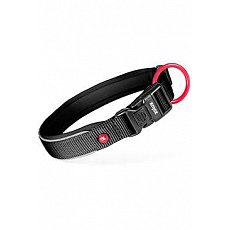 Obojok pes PREMIUM nylon 15mm/25-30cm čierna Zolux