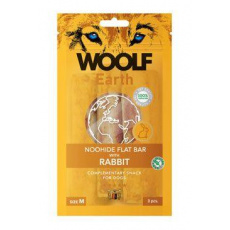 WOOLF pochoutka Earth NOOHIDE M Rabbit 90g WOOLF pochoutka Earth NOOHIDE M Rabbit 90g