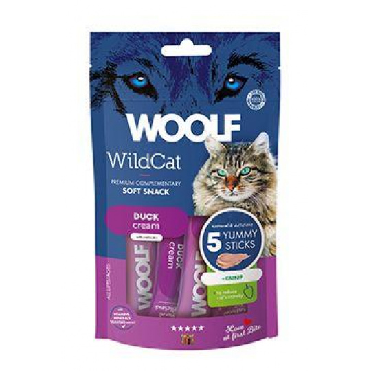 WOOLF WildCat Cream Functional Duck 5x14g