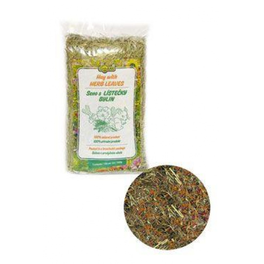 Seno s lístečky bylin LIMARA 15l/500g