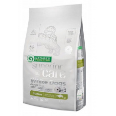 NATURE'S PROTECTION Superior Care White Dogs Junior Small Białoryba - suché krmivo pro štěňata - 1,5 kg