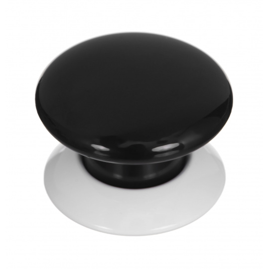 Fibaro The Button Black nouzové tlačítko Bezdrátový Budík