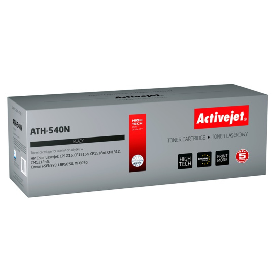 Activejet ATH-540N (náhrada za HP 125A CB540A, Canon CRG-716B; Supreme; 2400 stran; černá)