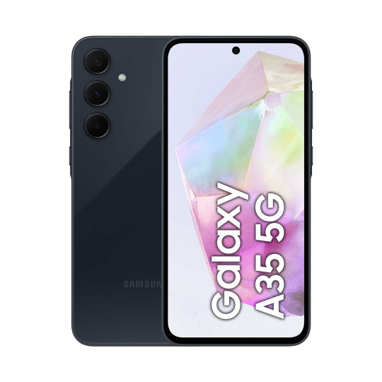 Samsung Galaxy A35 5G 16,8 cm (6.6") Hybridní Dual SIM Android 14 USB typu C 8 GB 256 GB 5000 mAh Námořnická modrá