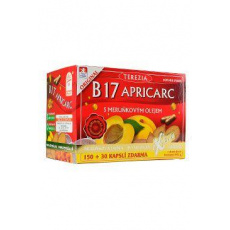 Vitamin B17 APRICARC s meruňkov. olejem 150cps TEREZIA Vitamin B17 APRICARC s meruňkov. olejem 150cps TEREZIA
