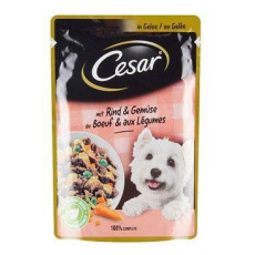 Cesar Tasty kapsa hovězí se zeleninou v želé 100g Cesar Tasty kapsa hovězí se zeleninou v želé 100g
