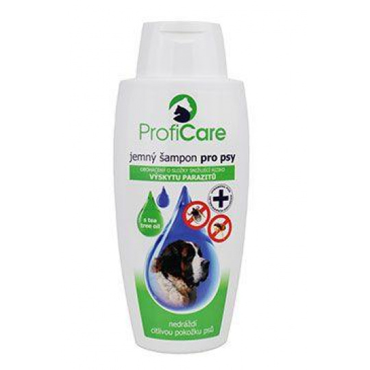 PROFICARE pes šampon antiparazitární s Tea Tree 300ml PROFICARE pes šampon antiparazitární s Tea Tree 300ml