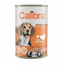 Calibra Dog  konz.Turk,chick&pasta in jelly 1240g