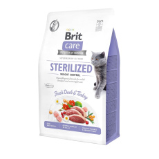 BRIT Care Grain-Free Sterilized Weight Control  - suché krmivo pro kočky - 2 kg