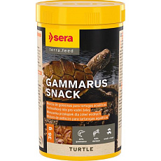 Sera Turtle Gammarus Snack krmivo pre mäsožravé vodné korytnačky 250 ml