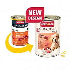 GRANCARNO JUNIOR - hovězí + kuřecí 400g
