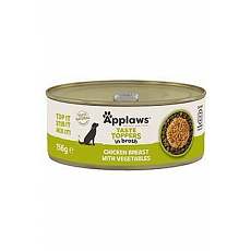 Applaws Dog konz. Toppers Broth kuře se zeleninou 156g