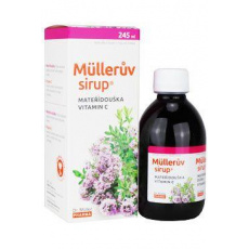 Dr.Muller Sirup Mateřídouškový a vit. C 245ml Dr.Muller Sirup Mateřídouškový a vit. C 245ml