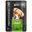 SUPER BENO Junior Turkey - mokré krmivo pro psy - 100 g