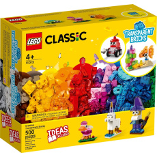 LEGO Classic 11013 Kreativní průhledné kostky