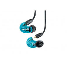 Shure AONIC 215 - sluchátka do uší s jedním měničem a 3,5mm kabelem (modrá)