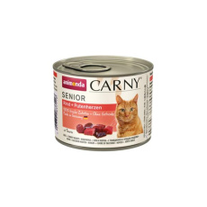 Animonda CARNY® cat Senior hovädzie a morčacie srdiečka bal. 6 x 200 g konzerva