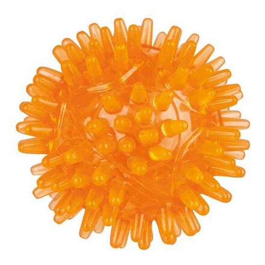 Svítící ježatý míček, termoplastová guma (TPR) 5 cm