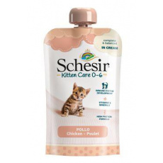 Schesir Cat kapsa Kitten kuře v krému 150g Schesir Cat kapsa Kitten kuře v krému 150g