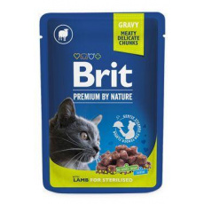 Brit Premium Cat kapsa Lamb for Sterilised 100g Brit Premium Cat kapsa Lamb for Sterilised 100g