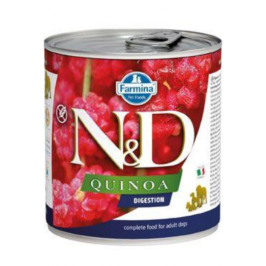 Farmina N&D dog QUINOA digestion konzerva 285 g
