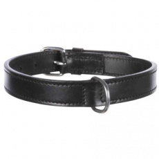 Obojek ACTIVE kožený, M: 39-46 cm/22 mm, černá Obojek ACTIVE kožený, M: 39-46 cm/22 mm, černá