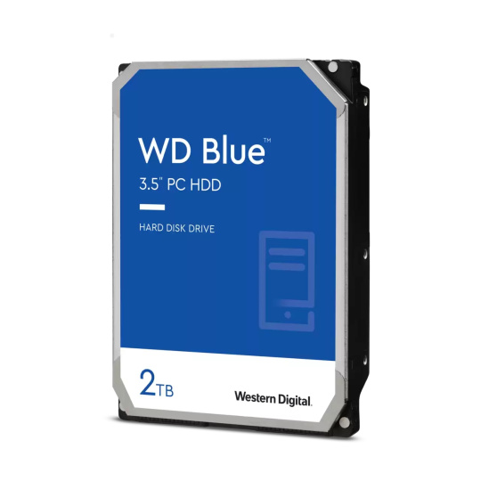 Western Digital Blue vnitřní pevný disk 2 TB 7200 ot/min 256 MB 3.5" SATA