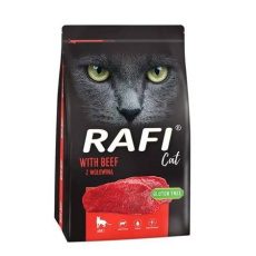 DOLINA NOTECI Rafi Cat with Beef - Suché krmivo pro kočky - 7 kg