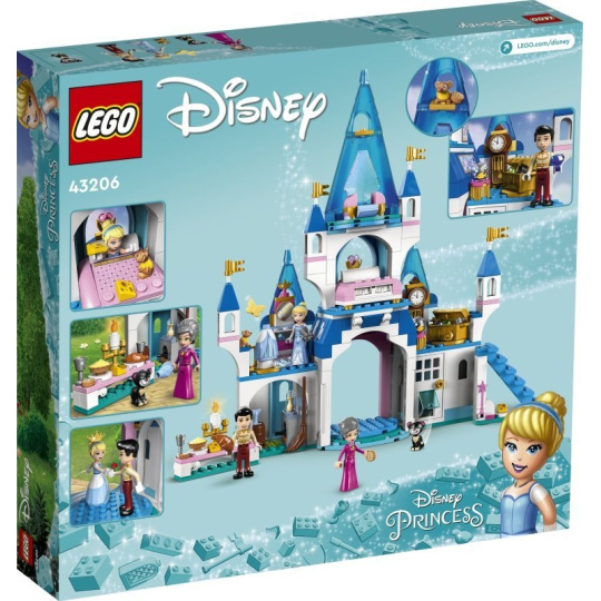 LEGO Disney Princess 43206 Zámek Popelky a okouzlujícího prince