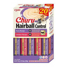 Churu Cat BOX Hairball Variety Tuna&Chicken 20x14g Churu Cat BOX Hairball Variety Tuna&Chicken 20x14g