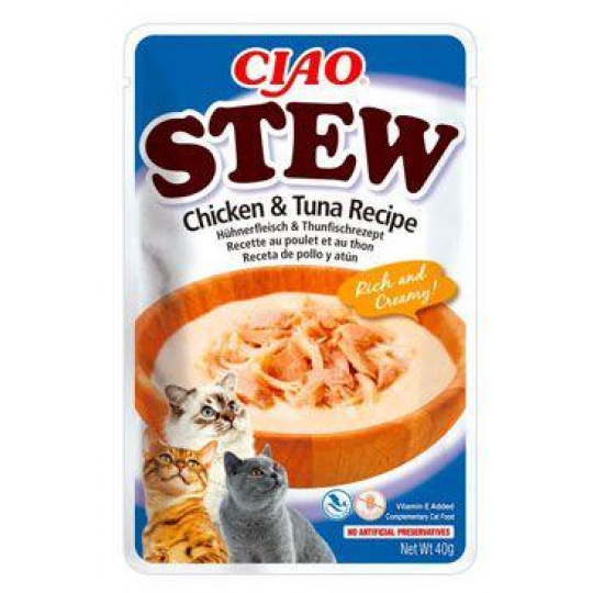 Churu Cat Stew Chicken&Tuna Recipe 40g