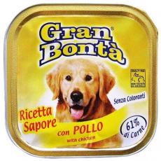 GRAN BONTA paštika s kuřecím masem pro psy 150g GRAN BONTA paštika s kuřecím masem pro psy 150g
