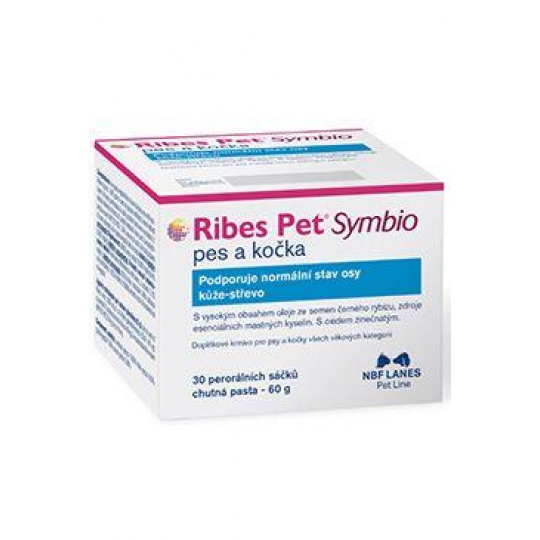 Ribes Pet Symbio pro psy a kočky, pasta 30sáčků/60g