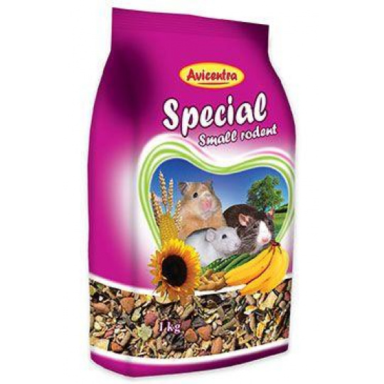 Avicentra Speciál malý hlodavec 1kg Avicentra Speciál malý hlodavec 1kg