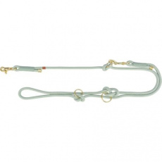 Soft Rope prodlužovací kulaté tkané vodítko, S-XL: 2.00 m/ 10 mm, šalvěj/máta