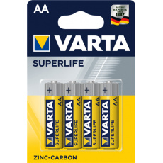 Varta SUPERLIFE Baterie na jedno použití AA Zinko-uhlíkový