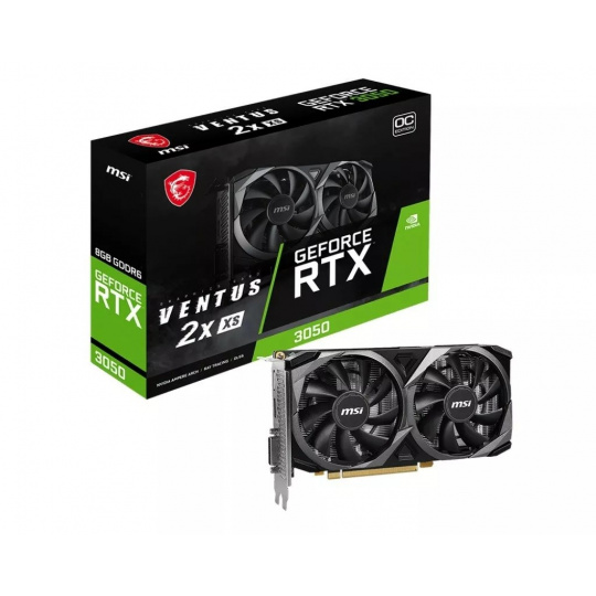 Grafická karta MSI GeForce RTX 3050 VENTUS 2X XS 8 GB OC