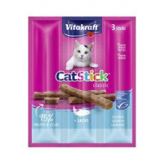 Vitakraft Cat pochoutka Stick mini Salmon 3x6g Vitakraft Cat pochoutka Stick mini Salmon 3x6g