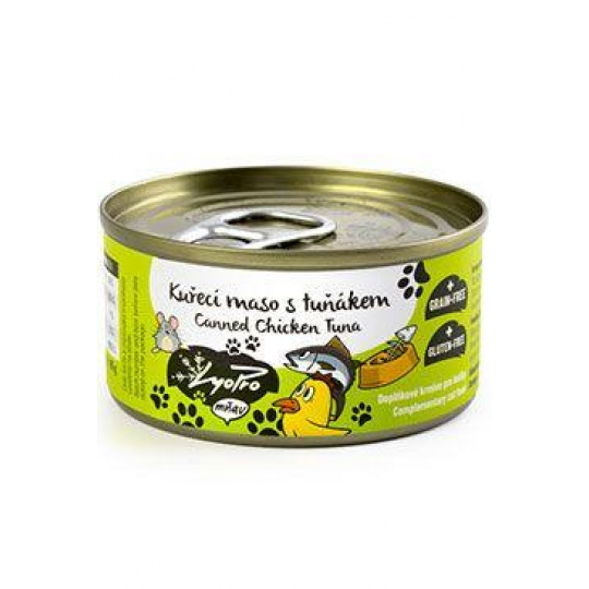 Lyopro Cat konz. Kuřecí maso s tuňákem 85g