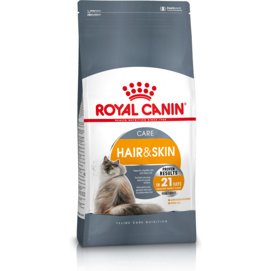 ROYAL CANIN Hair&Skin Care Adult - suché krmivo pro kočky - 400g