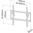 Techly ICA-PLB 161M Držák na TV 139,7 cm (55") Černá