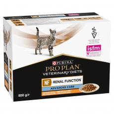 PURINA Pro Plan Veterinary Diets NF Advanced Care Renal Function - mokré krmivo pro kočky - 10 x 85g