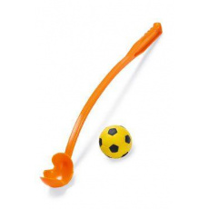 Hračka pes Házedlo 64cm oranž./červ. KAR Hračka pes Házedlo 64cm oranž./červ. KAR