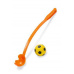 Hračka pes Házedlo 64cm oranž./červ. KAR