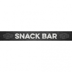 Topper - deska s nápisem SNACK BAR k #9021, 9024 117.5 x 15.5 cm