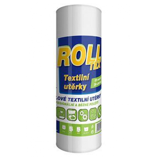 Utěrky víceúčelové textilní Balsoft Rolltex role 15m
