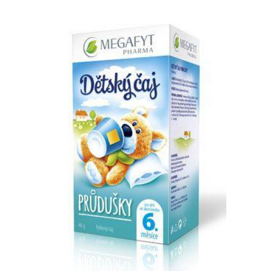 Čaj Megafyt Dětský průdušky 20x2g