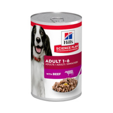 HILL'S Science Plan Canine Adult Beef - Mokré krmivo pro psy - 370 g