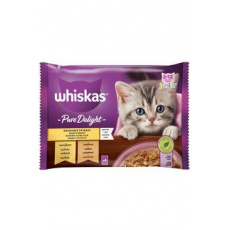 Whiskas kaps. Pure Delight Junior drůbeží v želé 4x85g Whiskas kaps. Pure Delight Junior drůbeží v želé 4x85g